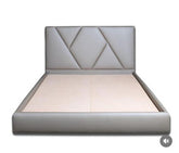 Art Deco Panel Bed – Modern Elegance with Sculpted Headboard Design